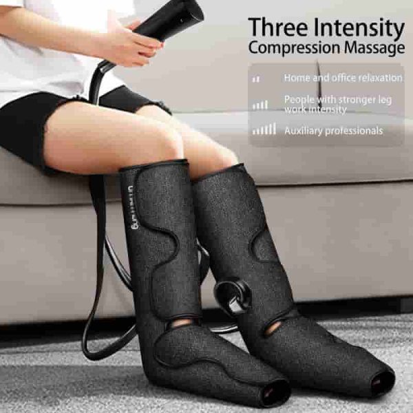 Umarmung Air Compression Leg Massager With Heat - Perfect Gift For Relaxation - Imagen 3