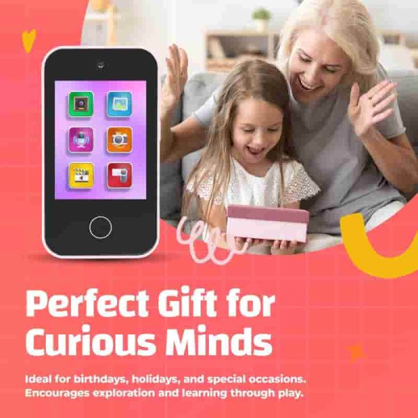 Unicorn Kids Phone Toy - Touchscreen, Games & Headphones - Perfect Gift – Image 6