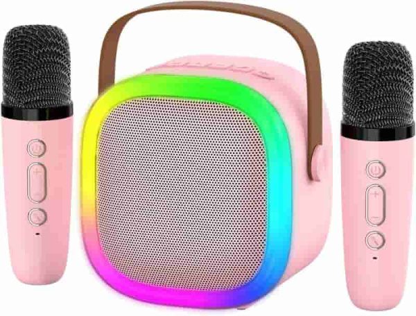 Best Kids Karaoke Machine With Bluetooth & Led Lights