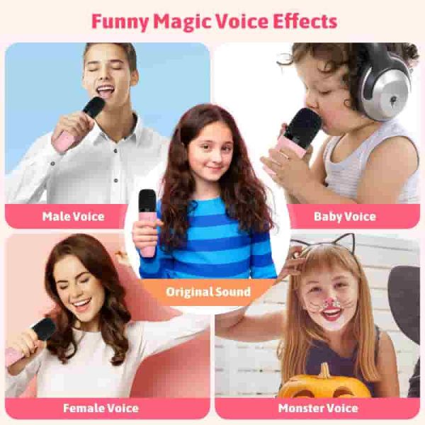 Best Kids Karaoke Machine With Bluetooth & Led Lights - Image 5