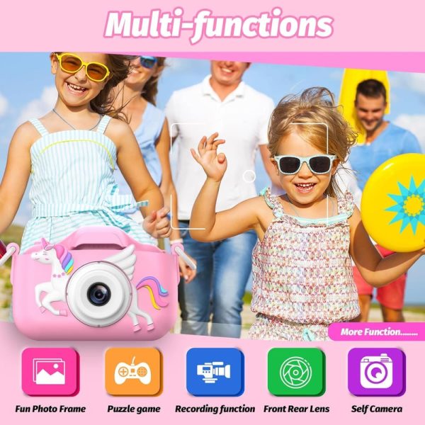 Best Kids Camera For Girls - Perfect Birthday Gift - 画像 (2)