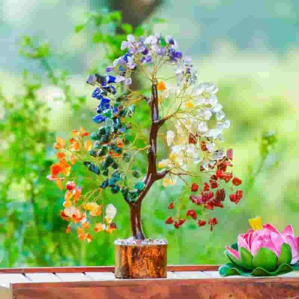 7 Chakra Crystal Tree - Feng Shui Money Tree For Positive Energy – Image 3