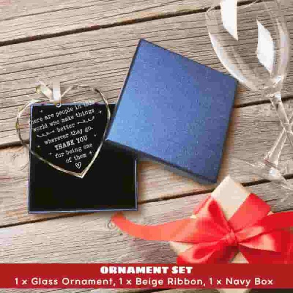 Best Thank You Gifts – Glass Ornament For Women, Boss, Mom, Coworkers - immagine 4