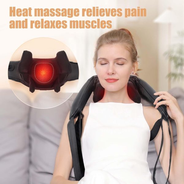 Best Cordless Shiatsu Massage Pillow With Heat For Pain Relief - Imagem 3