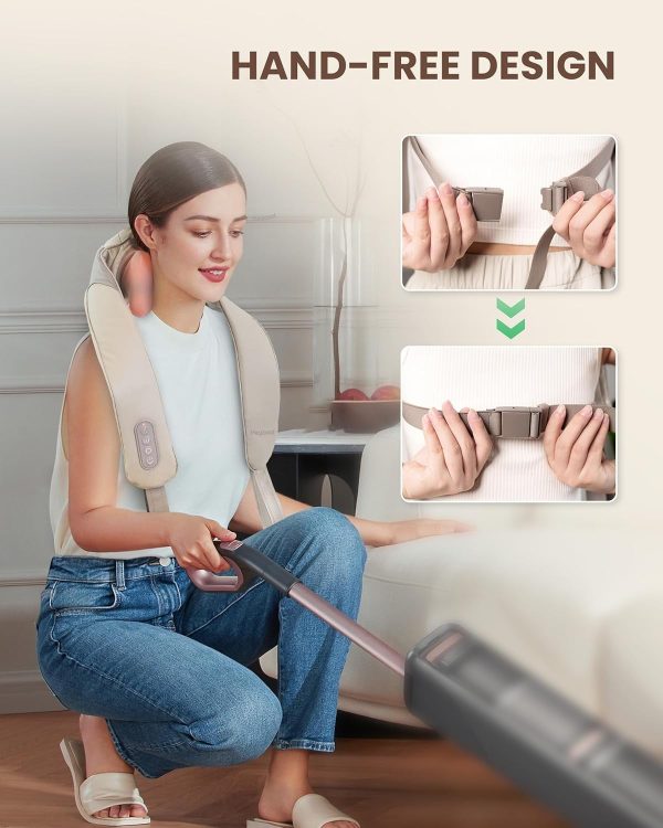 Best Cordless Neck Massager With Heat - Perfect Gift For Pain Relief – Image 5