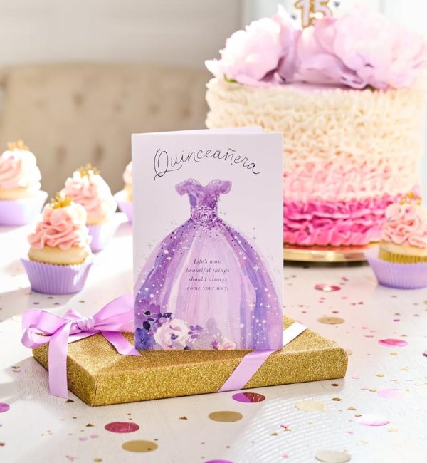 Beautiful Quinceañera Card By American Greetings - Imagen 2