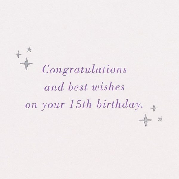 Beautiful Quinceañera Card By American Greetings - Imagen 4