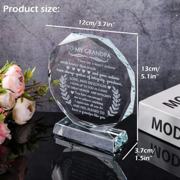 Best Grandpa Birthday Gift - Movdyka Keepsake - immagine 2