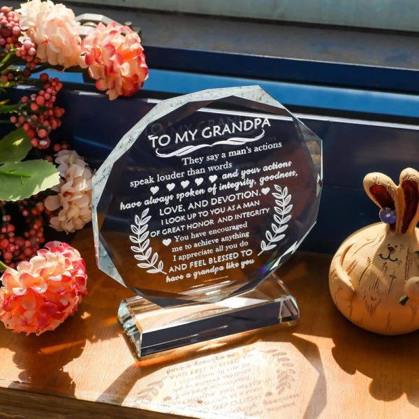 Best Grandpa Birthday Gift - Movdyka Keepsake - immagine 5