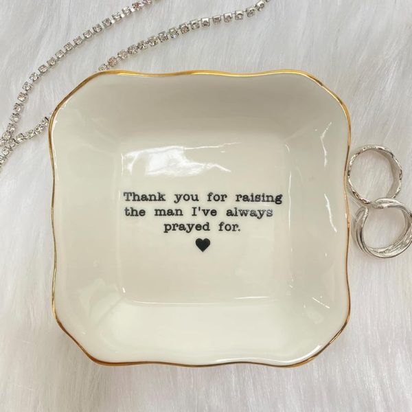 Best Mother Of Groom Ceramic Jewelry Tray Gift – Image 5