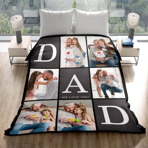 Best Custom Photo Blanket For Dad - Personalize Now! – Image 4