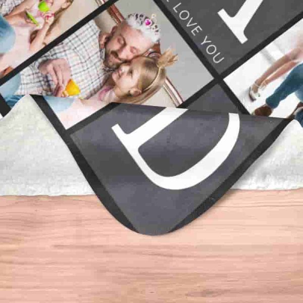 Best Custom Photo Blanket For Dad - Personalize Now! – Image 6