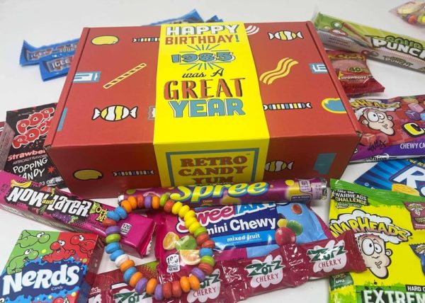 1985 Retro Candy Gift Basket For 40th Birthday - Nostalgic Treats – Image 2