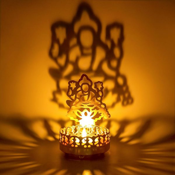 Best Metal Ganesha And Lakshmi Diyas For Diwali Gifts – Image 3