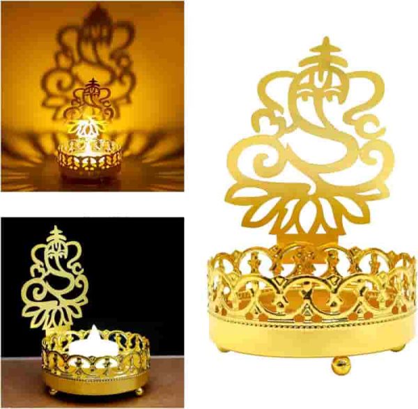 Best Metal Ganesha And Lakshmi Diyas For Diwali Gifts – Image 6
