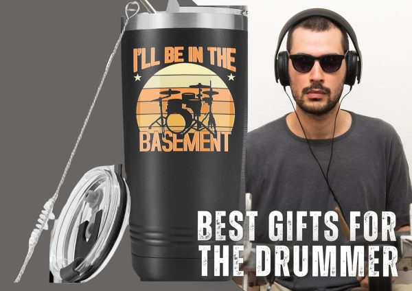 Funny Drummer Gifts: Insulated Tumbler For Music Lovers – Image 3