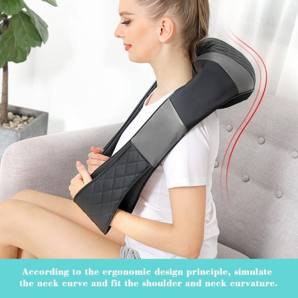 Best Shiatsu Neck And Back Massager With Heat - Pain Relief Gift - 画像 (5)