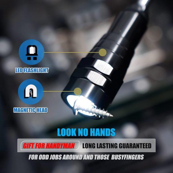 Vibelite Magnetic Flashlight & Pickup Tool - Best Gadget Gift - 画像 (5)