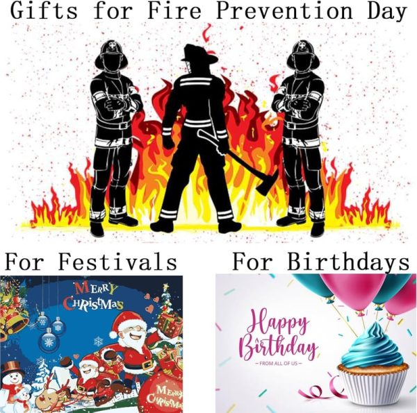 Best Custom Firefighter Keychain Gift For Men – Image 5