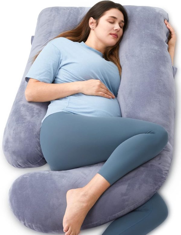 Best 57-inch U-shaped Pregnancy Pillow For Full Body Support