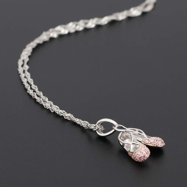 925 Sterling Silver Ballerina Necklace - Best Dance Gift – Image 4