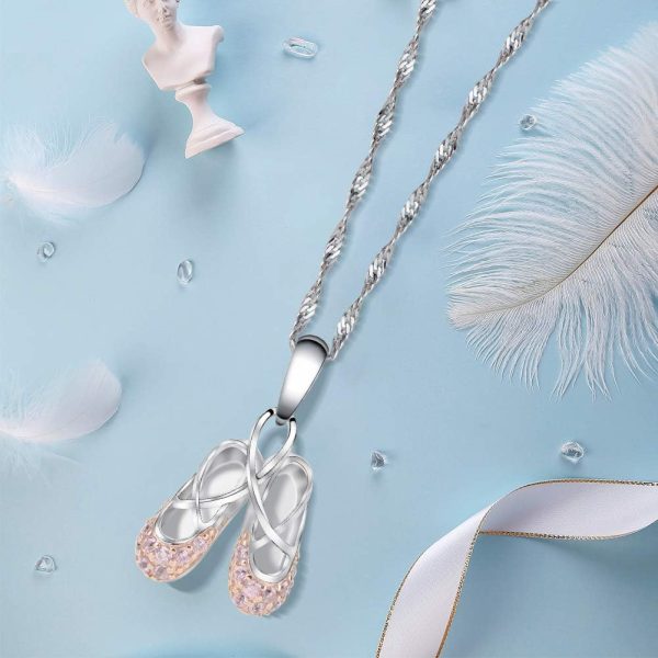925 Sterling Silver Ballerina Necklace - Best Dance Gift – Image 5
