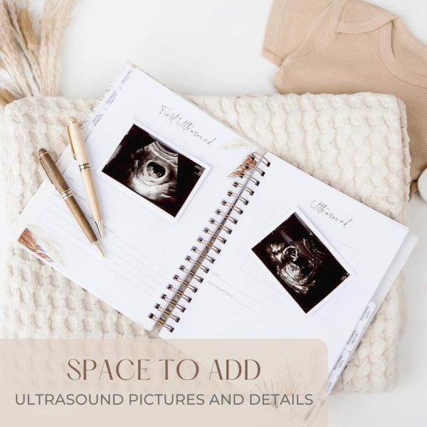 Best Boho Themed Pregnancy Journal - Keepsake & Planner - Imagen 4