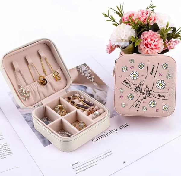 Best Personalized Jewelry Box For Mom - Custom Engraved Gift - Imagen 4