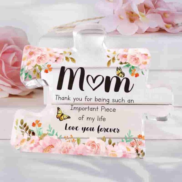 Best Mom Gift - Acrylic Puzzle Block For Birthday, Mother's Day, Christmas – Image 4
