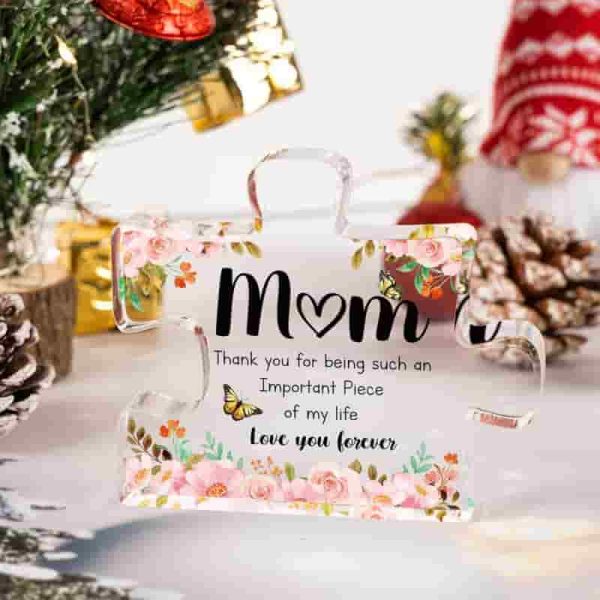 Best Mom Gift - Acrylic Puzzle Block For Birthday, Mother's Day, Christmas – Image 5