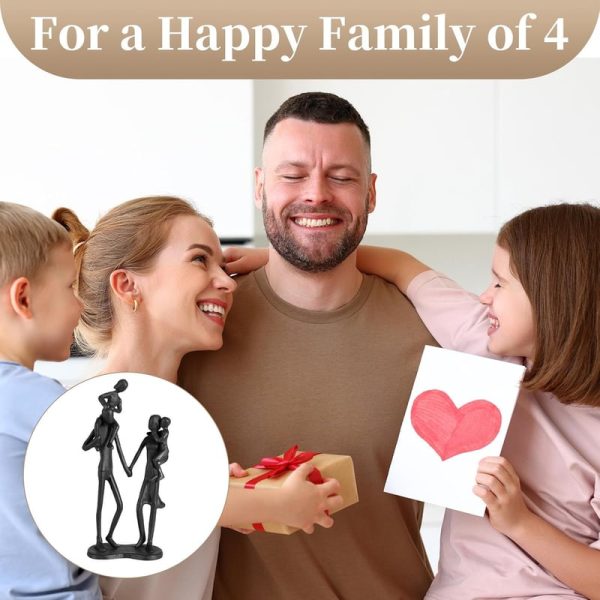 Sziqiqi Romantic Family Figurine – Perfect Anniversary Gift – Image 6