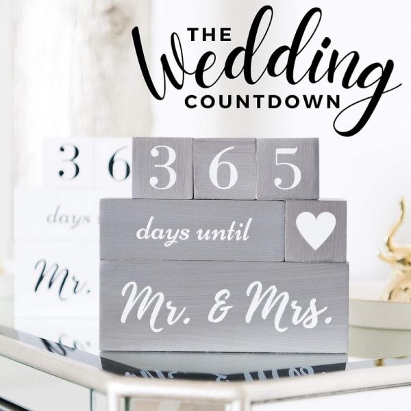 Wedding Countdown Calendar Block - Perfect Gift For Couples – Image 6