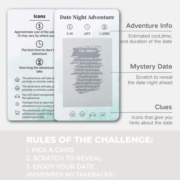 40 Unique Scratch Off Date Ideas For Couples: Adventure Album – Image 3