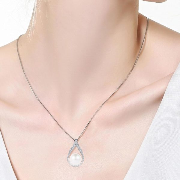Elegant Tahitian Pearl Necklace - Perfect Gift For Women - 画像 (3)