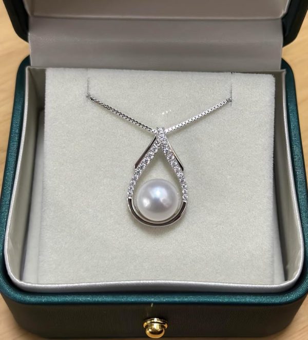 Elegant Tahitian Pearl Necklace - Perfect Gift For Women - 画像 (6)