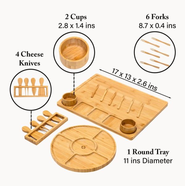 Best Bamboo Kitchenware Set - Perfect Housewarming & Wedding Gift - immagine 4