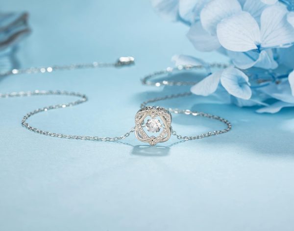 Best Graduation Gift For Her 2025 - Sterling Silver Infinity Heart Necklace - Imagen 2