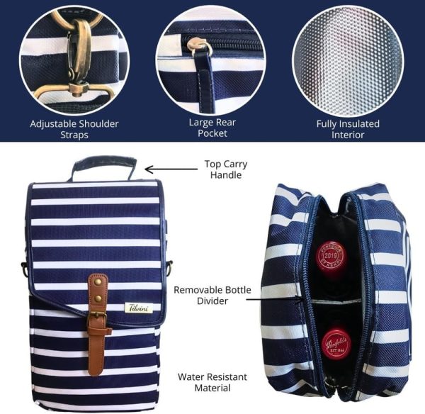 Best Insulated Wine Tote Bag With Tumblers For Outdoor Lovers – Image 5