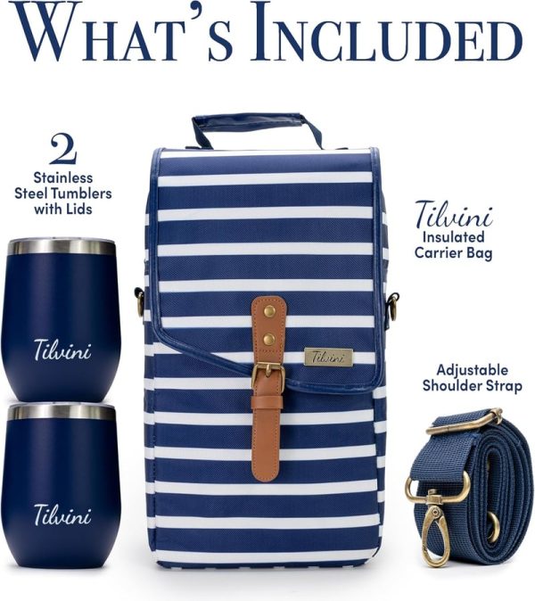 Best Insulated Wine Tote Bag With Tumblers For Outdoor Lovers – Image 6