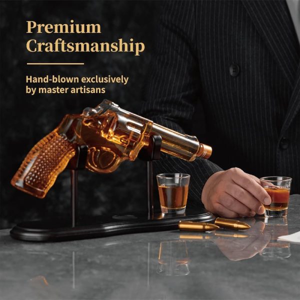 Best Gun Whiskey Decanter Set For Men's Gifts - 画像 (3)