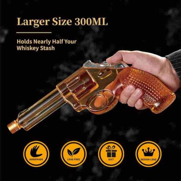 Best Gun Whiskey Decanter Set For Men's Gifts - 画像 (5)