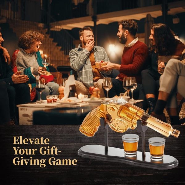 Best Gun Whiskey Decanter Set For Men's Gifts - 画像 (6)