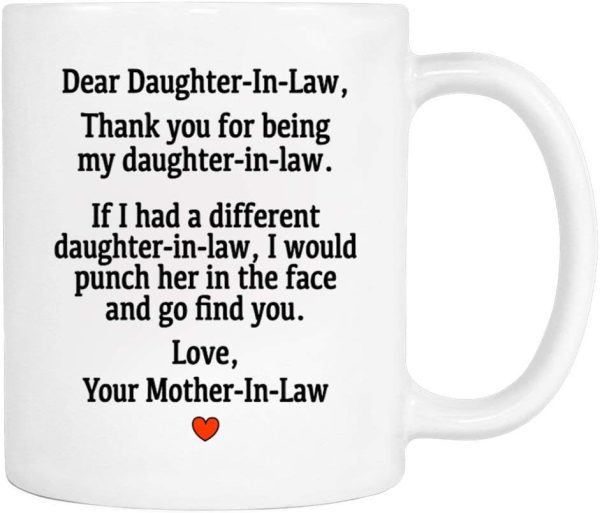 Best Daughter-in-law Gift Mug From Mother-in-law