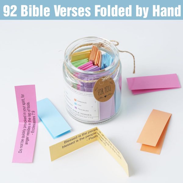 Best Bible Verse Jar - Christian Gifts For Women & Men - 画像 (5)