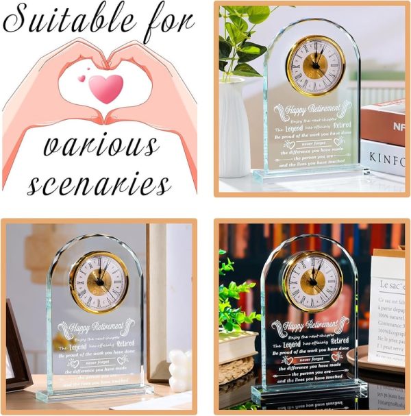 Best Crystal Clock Retirement Gifts For Women & Men – Image 6