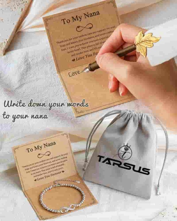 Infinity Heart Bracelet - Perfect Gift For Nana, Mom, And Women - 画像 (6)
