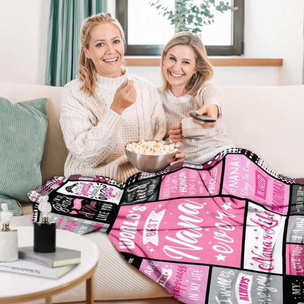 Best Nana Blanket For Mother's Day & Birthday Gifts - Imagen 3