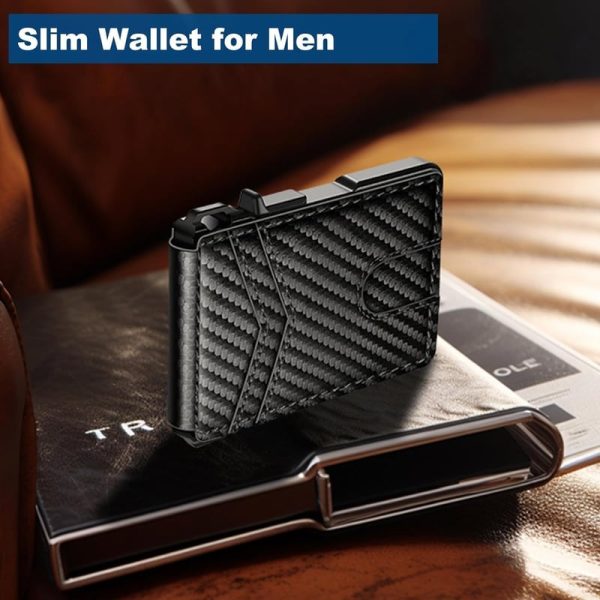 Best Men's Rfid Slim Wallet - Minimalist & Secure - immagine 2