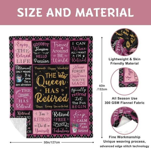 Best Retirement Blanket Gifts For Women - Cozy 2025 Keepsake - Image 6