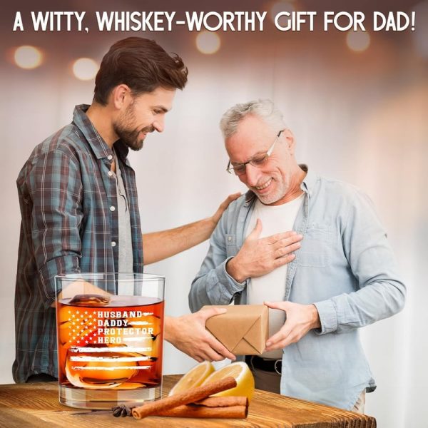 Best Father's Day Whiskey Glass – Funny Gifts For Dad & Husband – Image 3